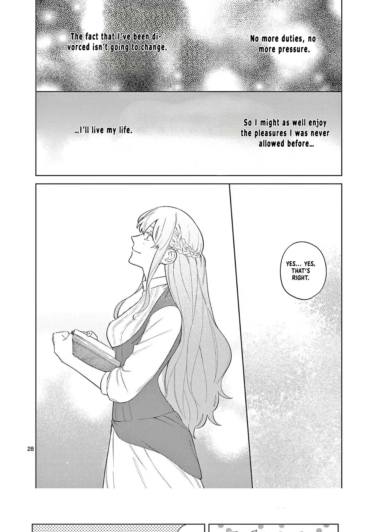 Surprisingly Fun New Life of a Divorced Lady Who Is No Longer Interested Chapter 1 Page 30
